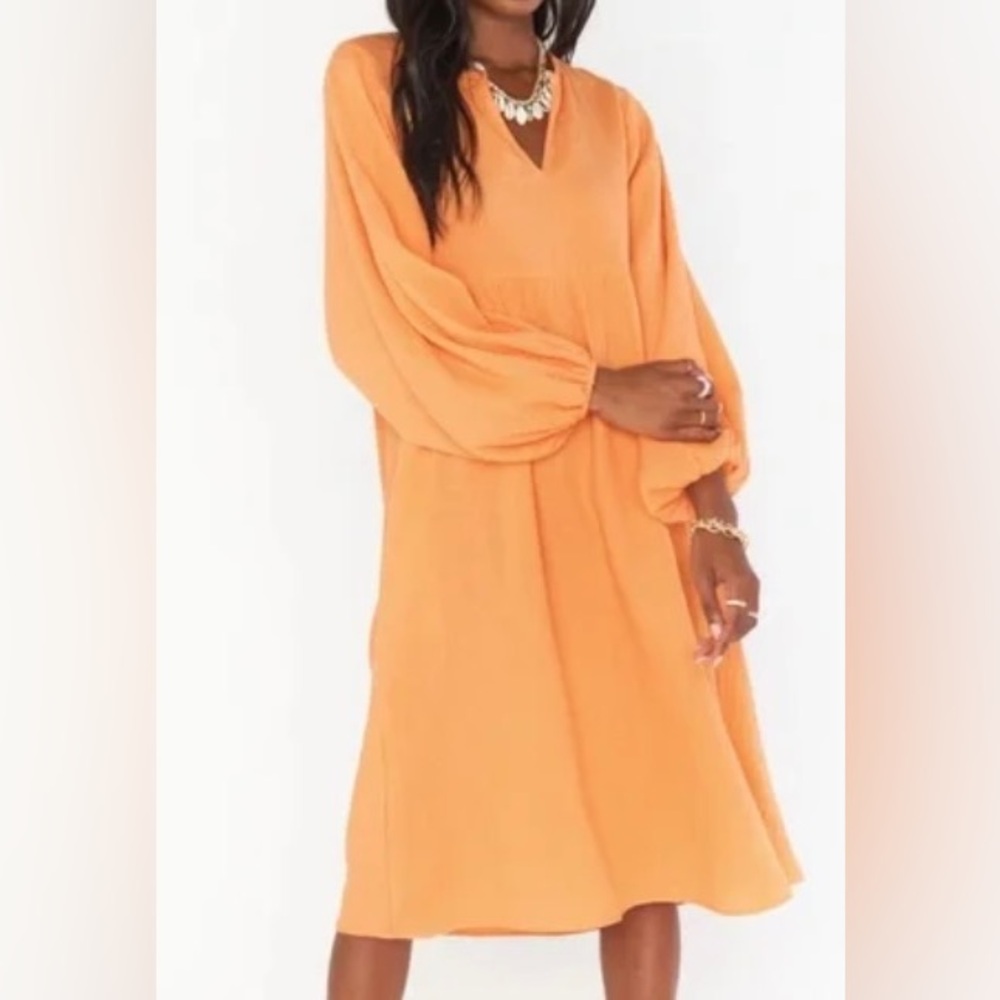 Show Me Your Mumu Gorgeous Orange Kenya Dress - size M